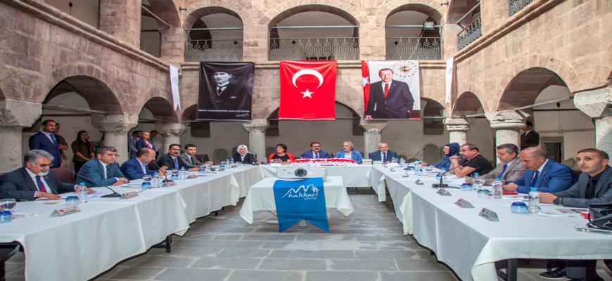 T.C. Cumhurbaşkanlığı Kültür ve Sanat Politikaları Kurulu Hakkari Toplantısı
